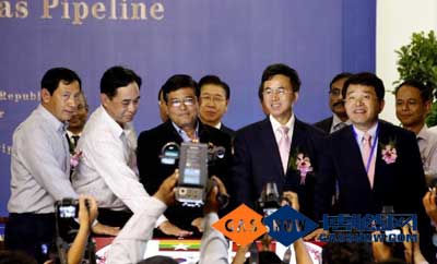 中緬天然氣管道開始向中國供氣